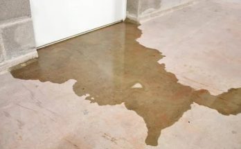Water Coming Up Through Concrete Floor