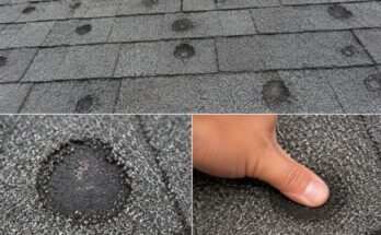 Hail Damage Look Like on a Roof