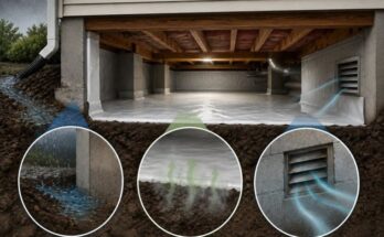 Waterproof Crawl Space