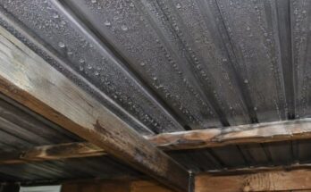 Stop Condensation on a Metal Roof