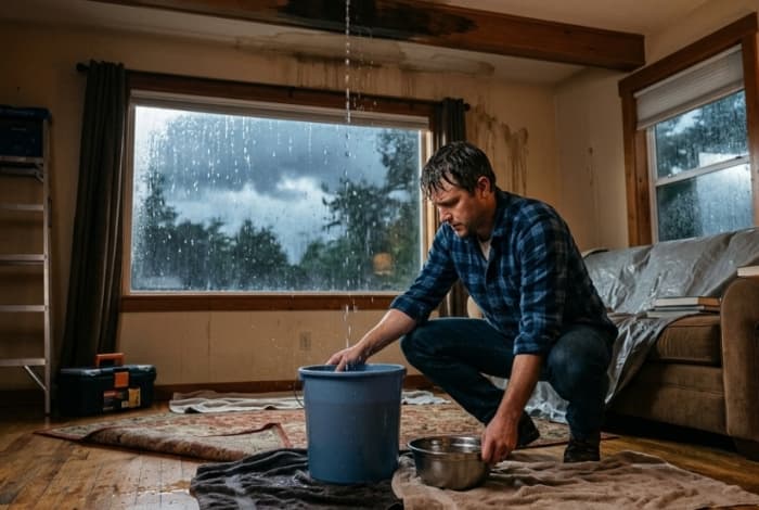 Roof Leaks During Heavy Rain