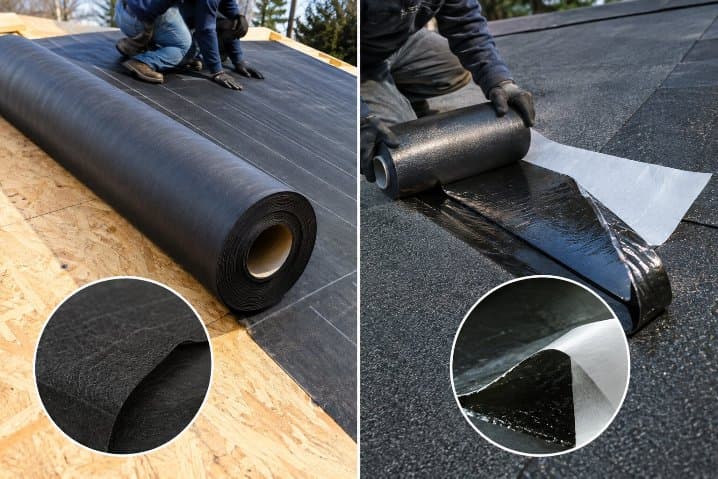Synthetic Underlayment vs Peel and Stick