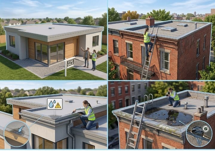 Buying Flat Roof House